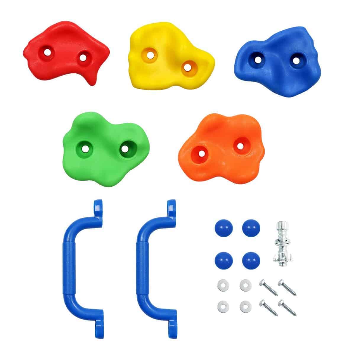 Rainbow Craft DIY Monkey Rock Climbing Holds para Niños - - Imagen 5