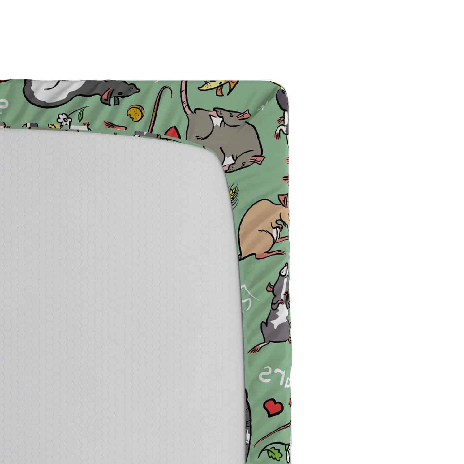 Sábana Ajustable Lunarable Animals, Criaturas Divertidas de - Imagen 4