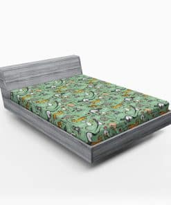 Sábana Ajustable Lunarable Animals, Criaturas Divertidas de