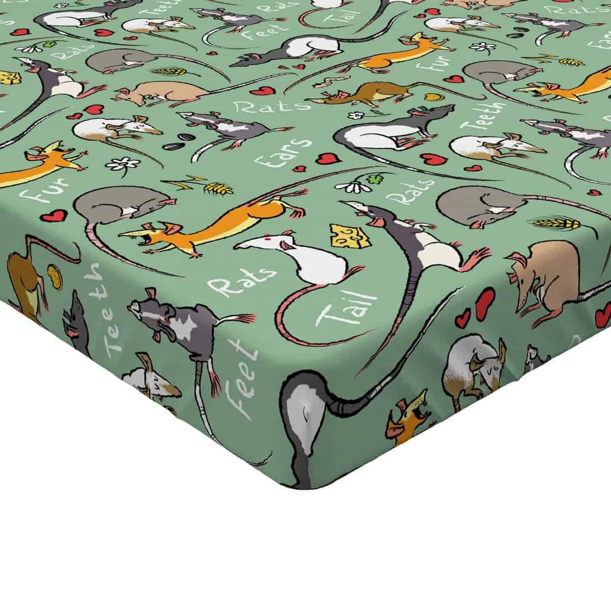 Sábana Ajustable Lunarable Animals, Criaturas Divertidas de - Imagen 3