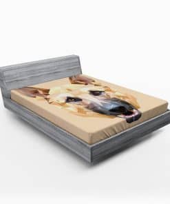 Sábana Ajustada Lunarable Pastor Alemán, Diseño de Animal