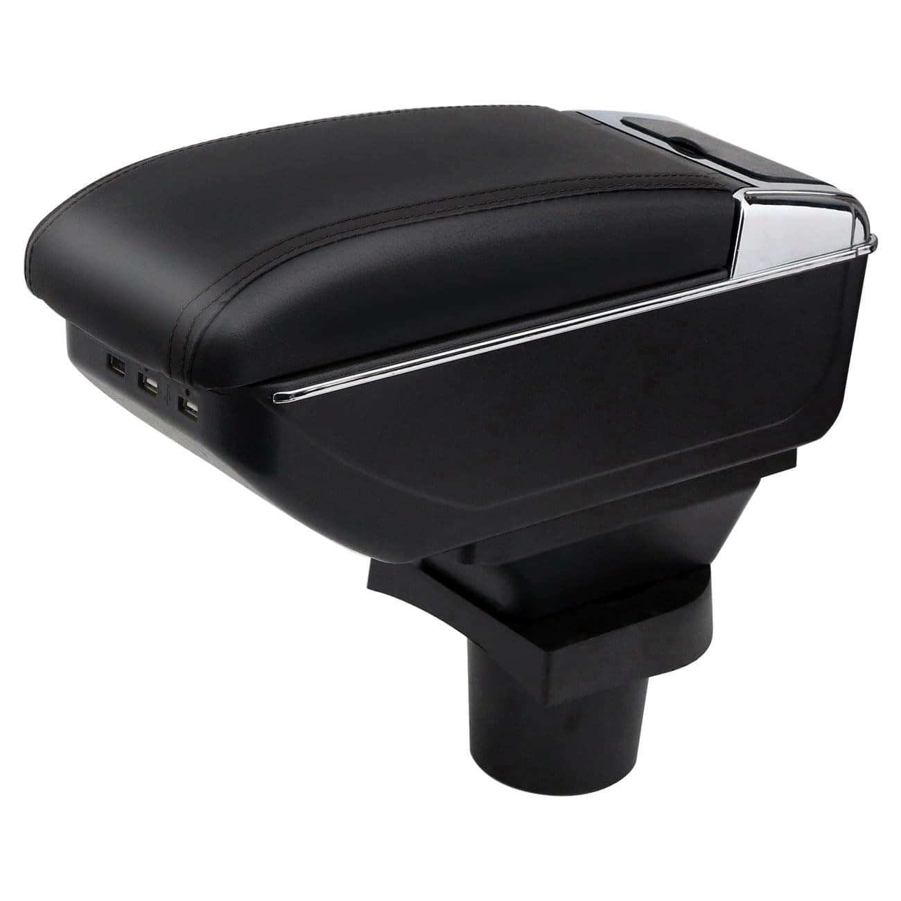 Caja de almacenamiento para consola central con portavasos