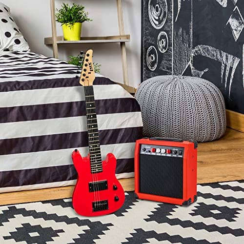 LyxPro Guitarra Eléctrica de 30 Pulgadas y Kit de Inicio - Imagen 8