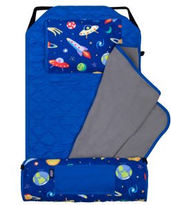 Wildkin Kids Modern Nap Mat con Almohada -Fuera de Este Mund