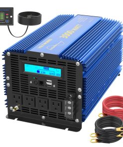 Inversor de corriente de onda sinusoidal pura de 3000