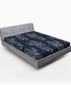 Lunarable Sábana Ajustable de Espacio Exterior, Astronauta