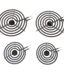 Set de 4 elementos superficiales de quemador para cocina