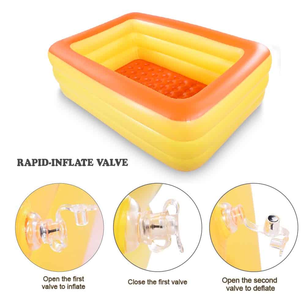 Piscina Inflable para Juegos Acuáticos Familiares, 82 'x - Imagen 7