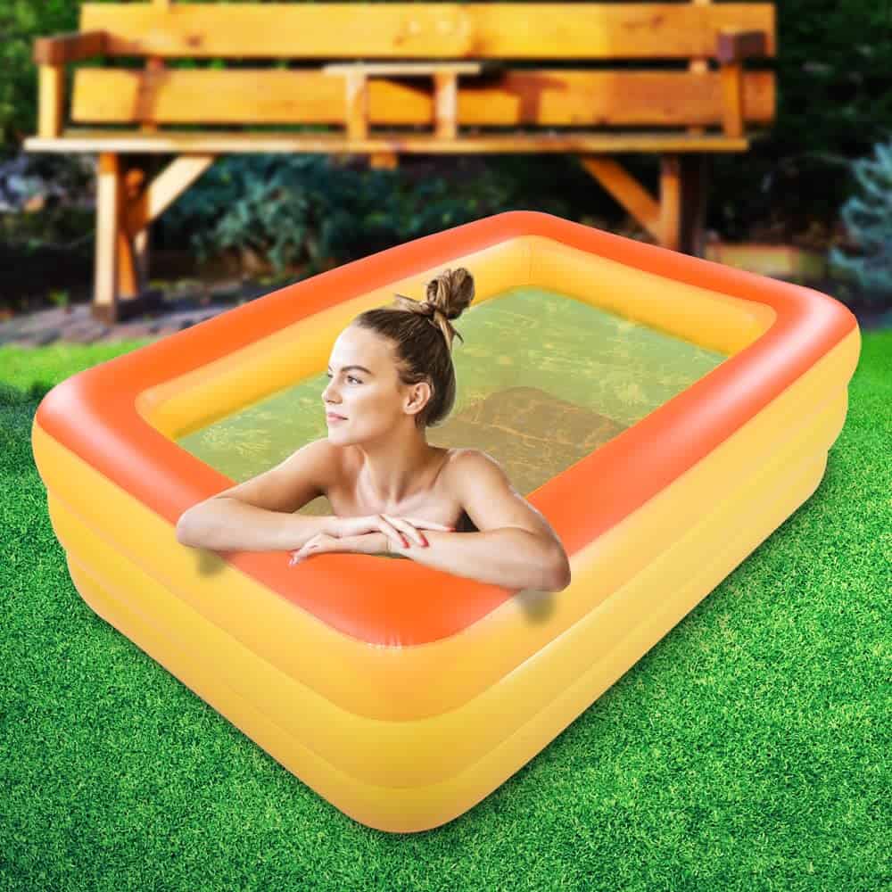 Piscina Inflable para Juegos Acuáticos Familiares, 82 'x - Imagen 3
