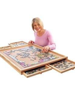 Organizador de Espacio Deluxe para Rompecabezas con Cajones