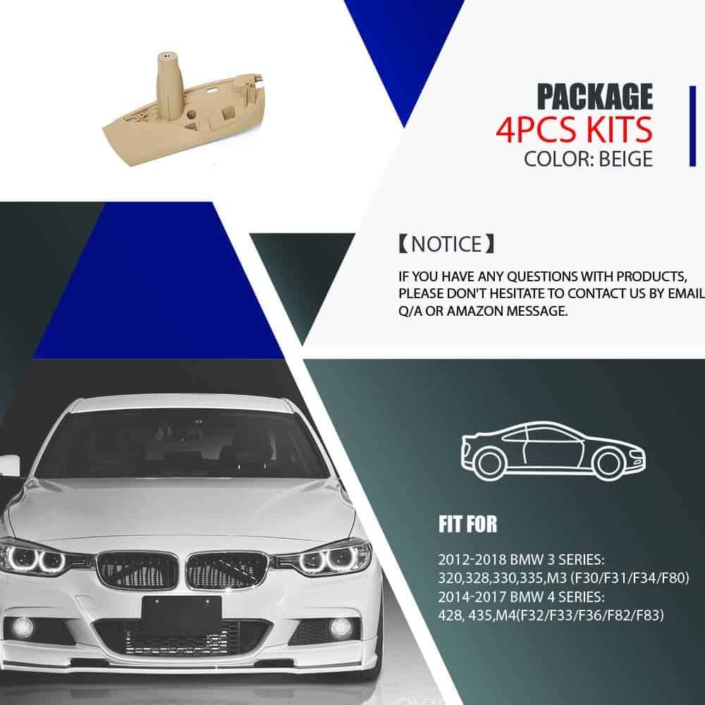 FEXON Manijas de Puerta de BMW Repuesto para Serie 3 F30 - Imagen 8