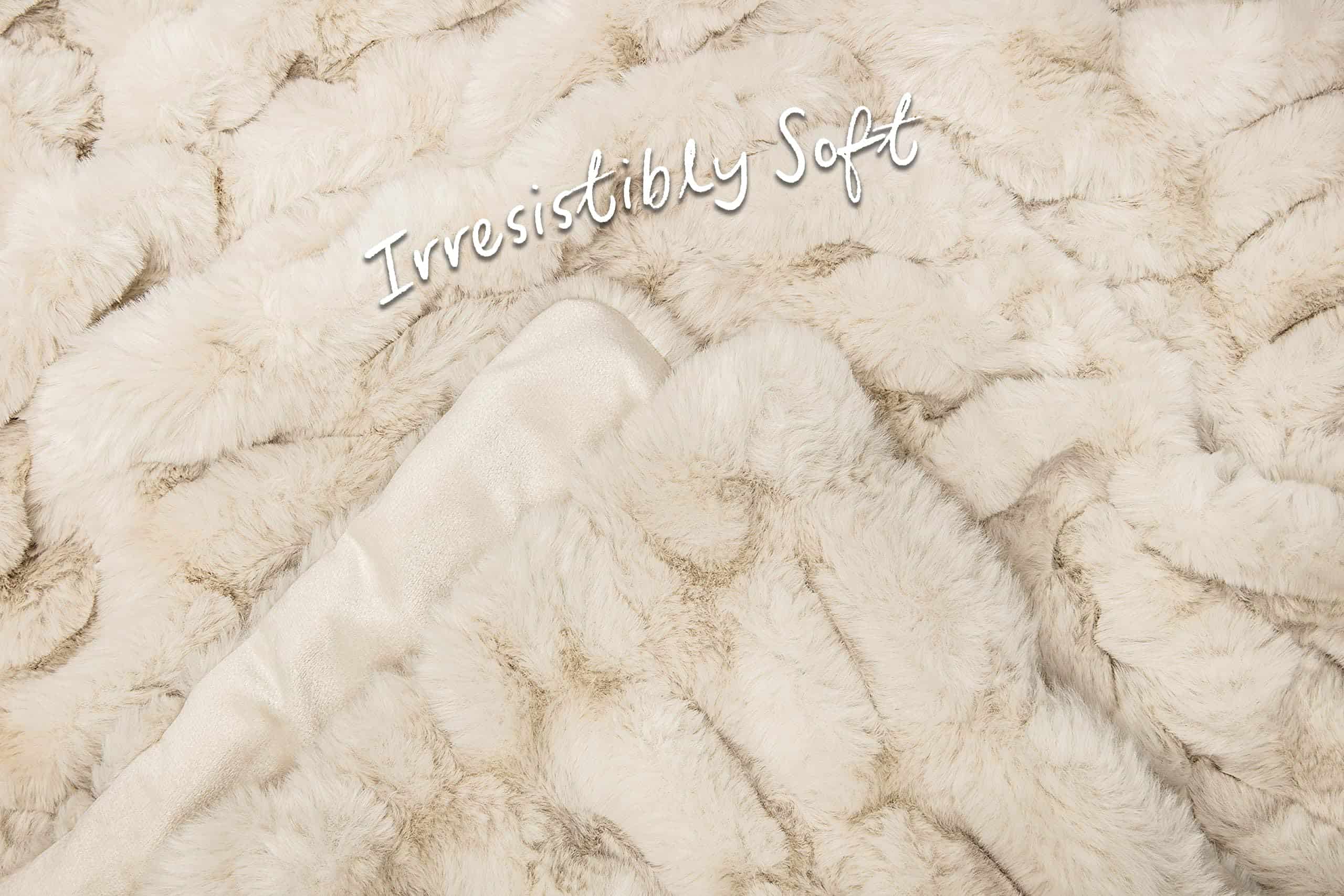 Manta de Lana Sintética de Lujo con Pliegues Chanasya - - Imagen 8