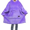 Manta con capucha Catalonia para niños, -Morado - Niños