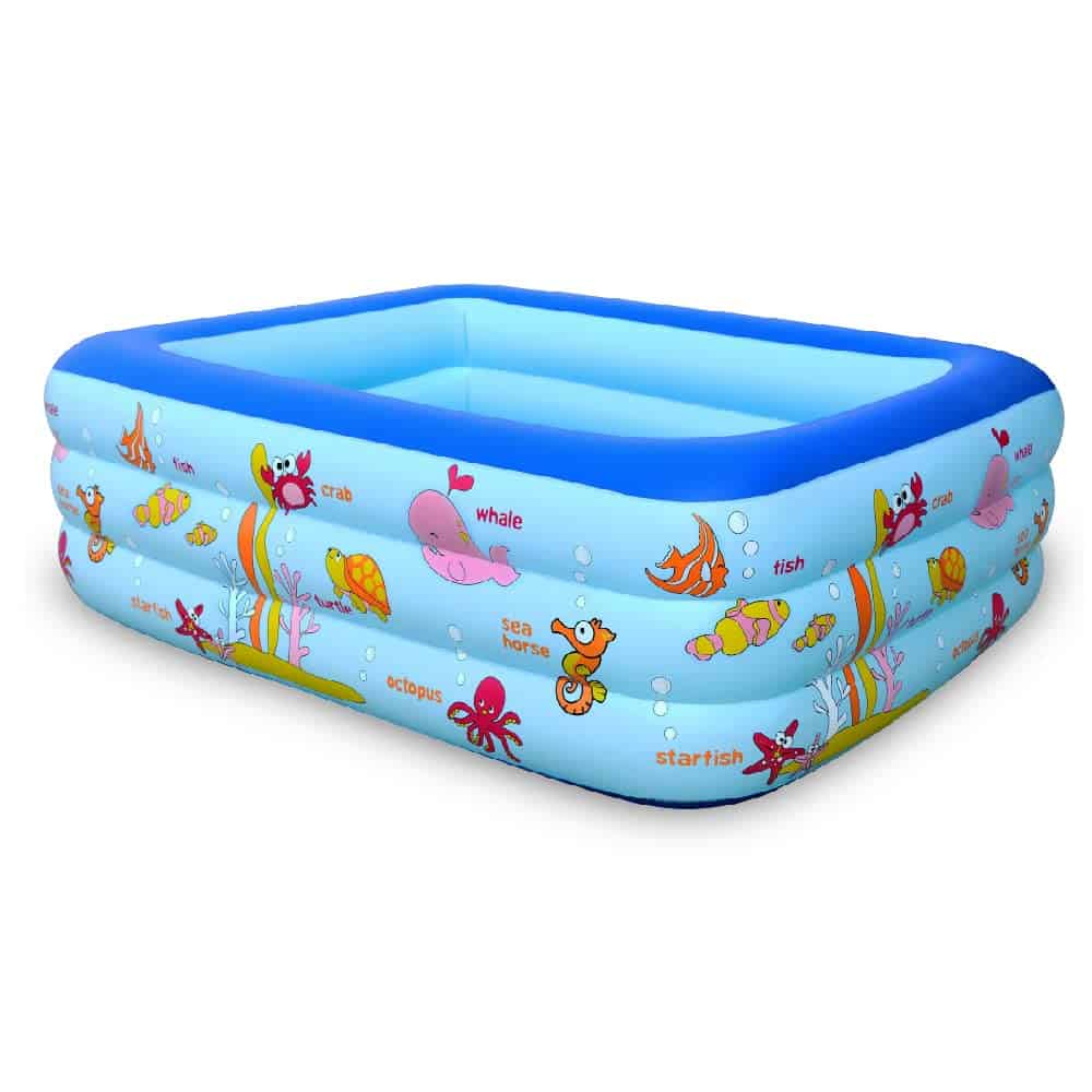 Piscina Inflable para Niños y Adultos, 83" x 57" x 25"