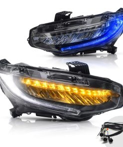 Conjunto de faros LED VLAND Compatible con [10th Gen Honda