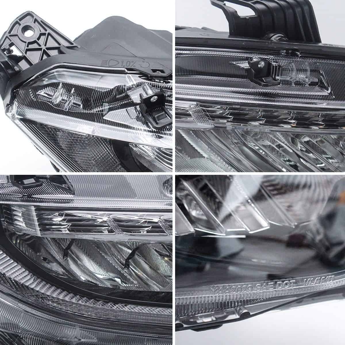 Conjunto de faros LED VLAND Compatible con [10th Gen Honda - Imagen 7