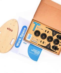 Kit de Skateboard DIY ELOS - El Mini Longboard Cruiser