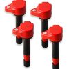 Bobina MSD 82376, 99-10 Honda/Acura V6, 6Pk, Roja