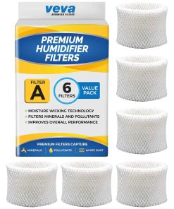 Filtros de Humidificador VEVA Premium de 6 -White