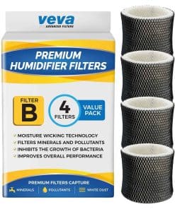 Filtros de Humidificador Premium de 4 Pack VEVA de Repuesto