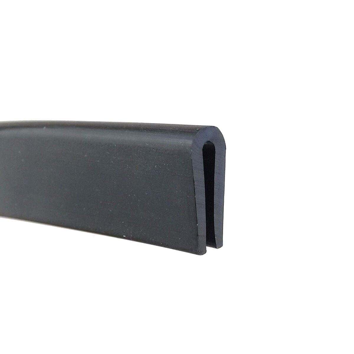 Sello de borde en forma de U M M SEALS D044-50F negro EPDM