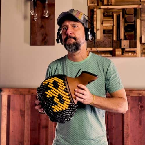 Meinl Percussion Shekere Instrumento de Calabaza con Red de - Imagen 7