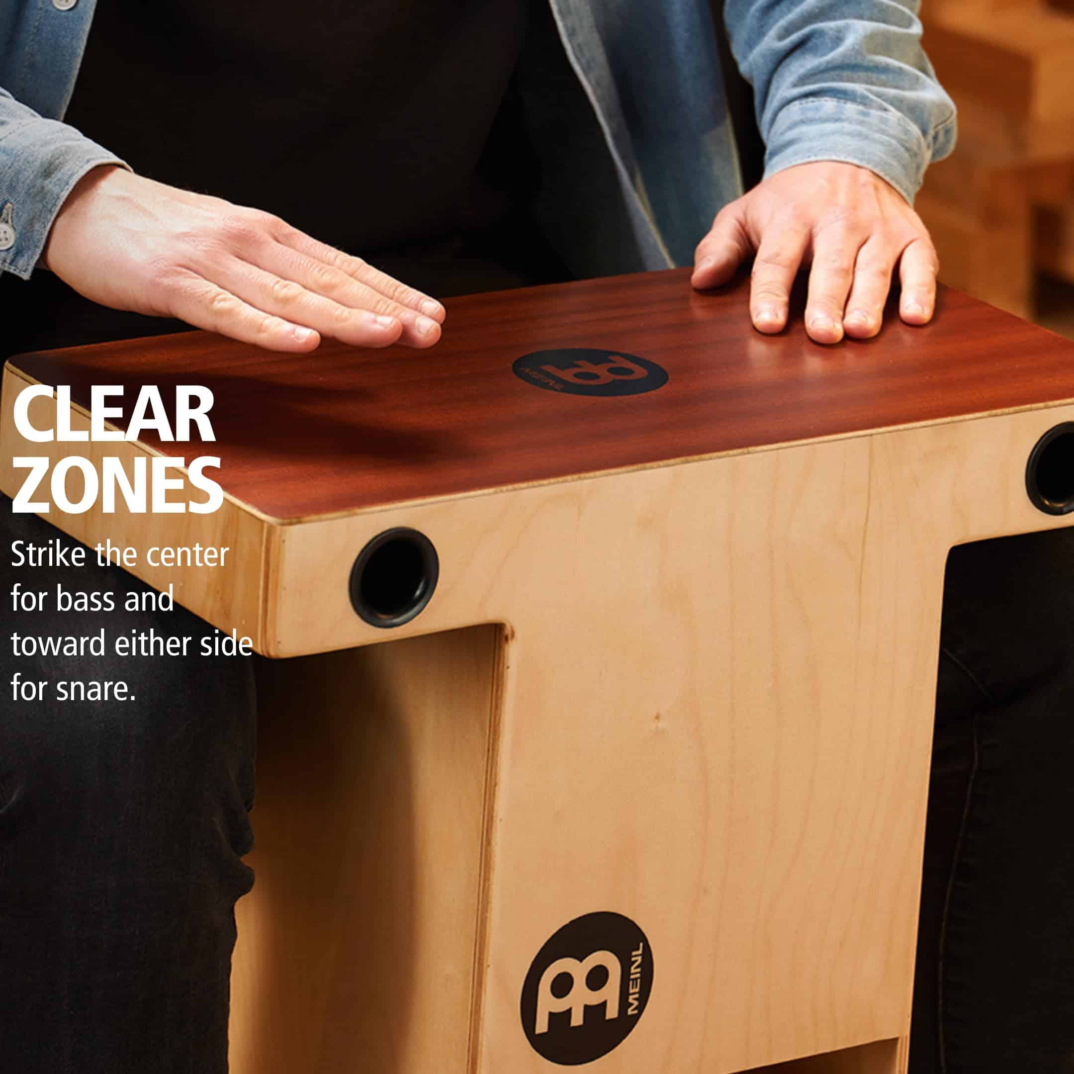 Meinl Percussion Cajón Turbo Slaptop con Cuerdas Internas y - Imagen 4