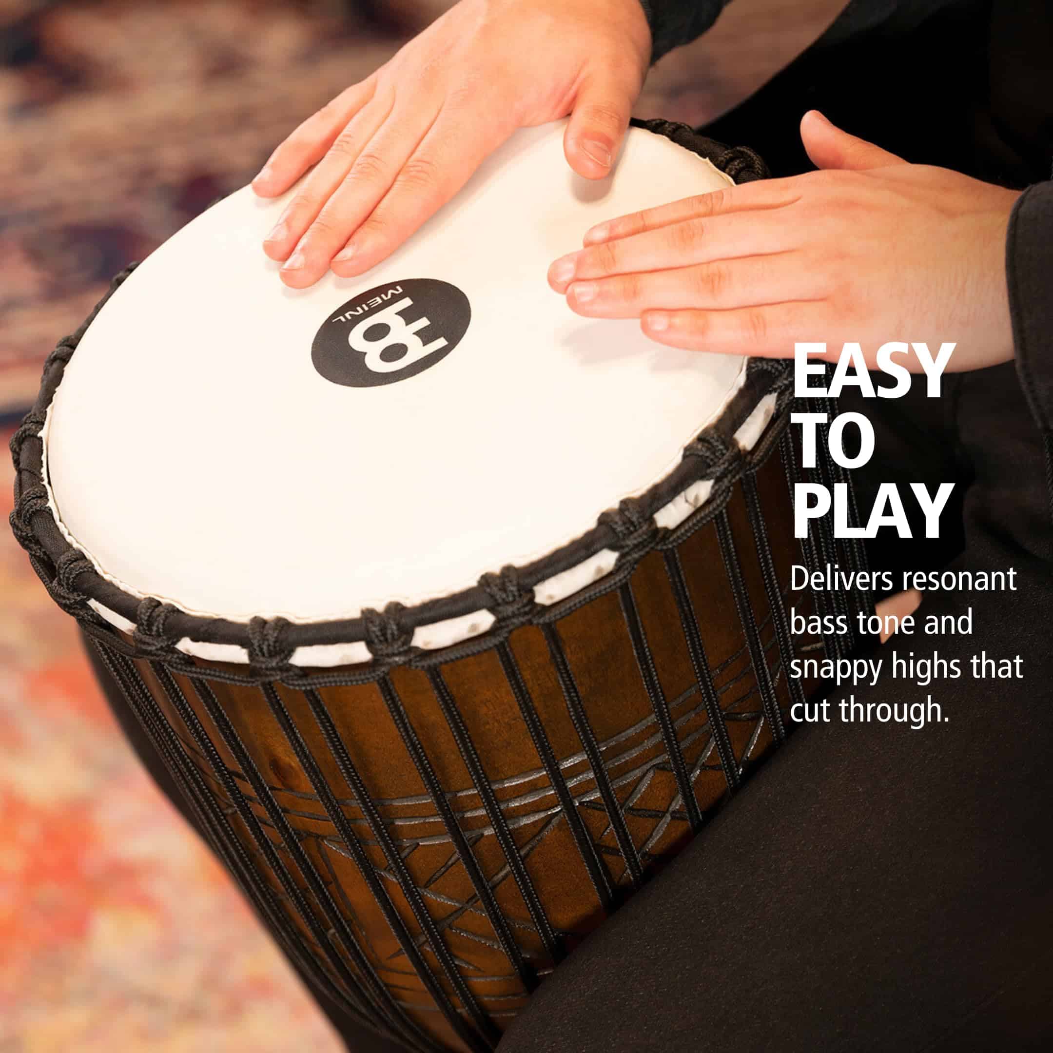 Meinl Percussion Tambor de Mano Djembe Sintonizado Círculo - Imagen 3