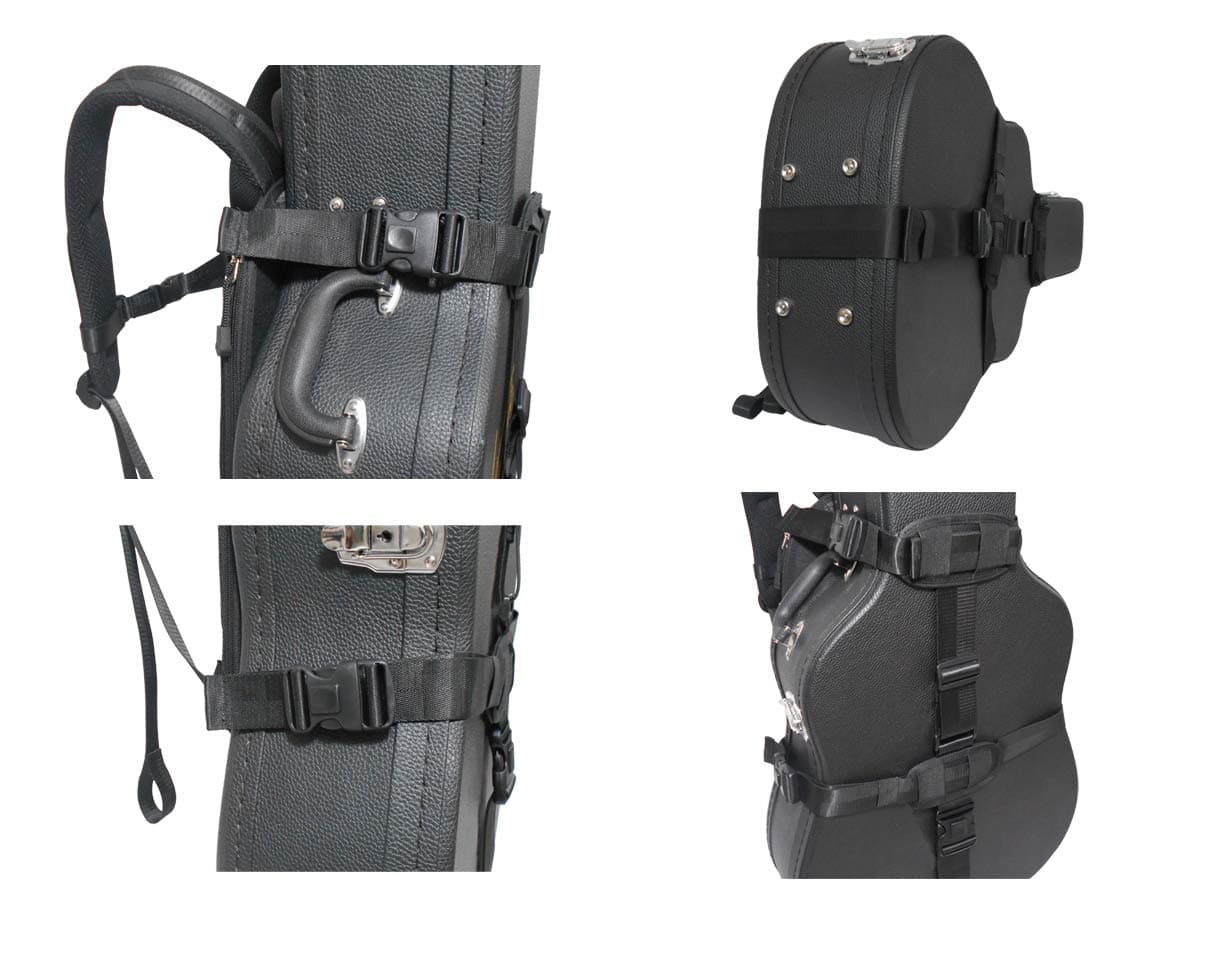 Mochila para Estuche Rígido de Guitarra NIANWUDU con - Imagen 8