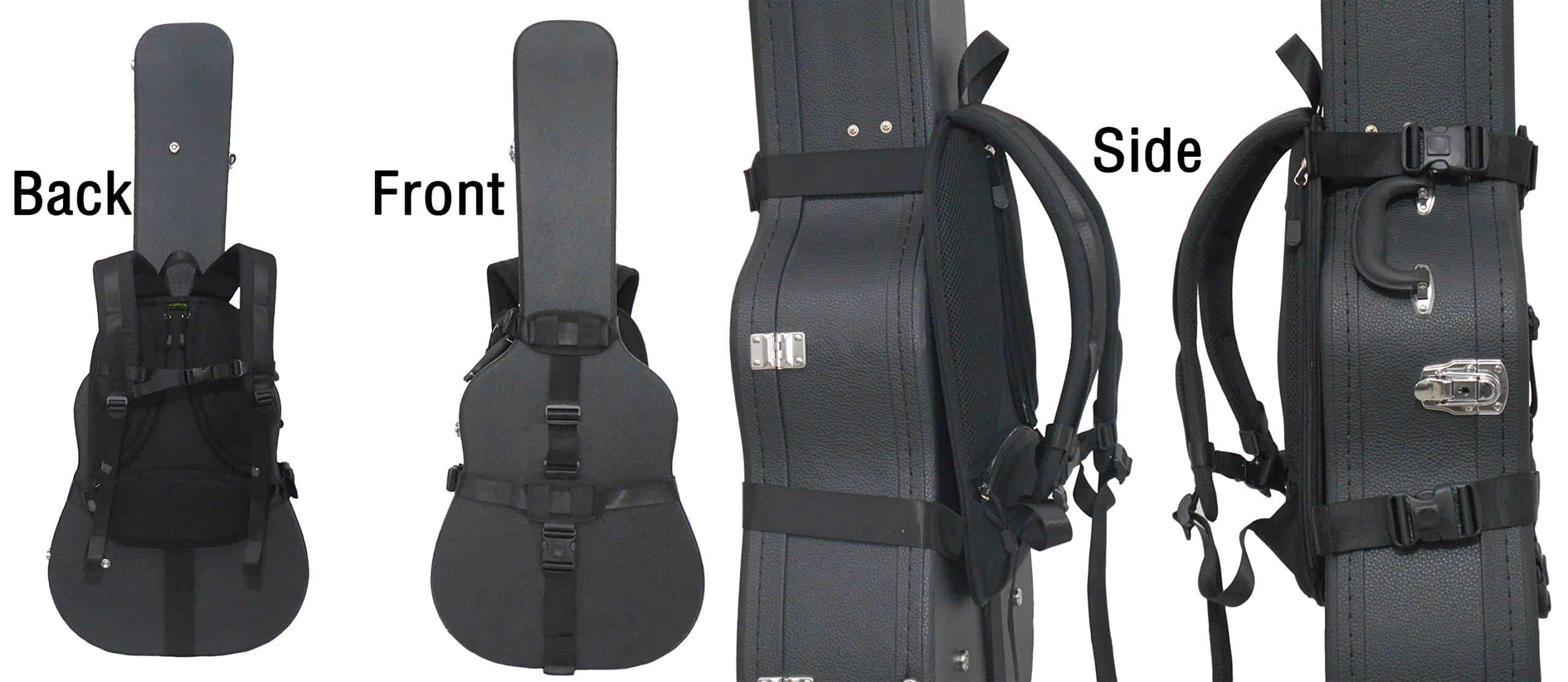 Mochila para Estuche Rígido de Guitarra NIANWUDU con - Imagen 7
