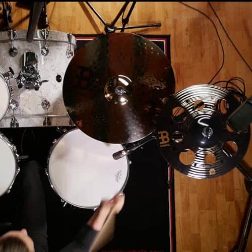 Platillos Meinl Classics Custom Dark 16" Trash Crash para - Imagen 9