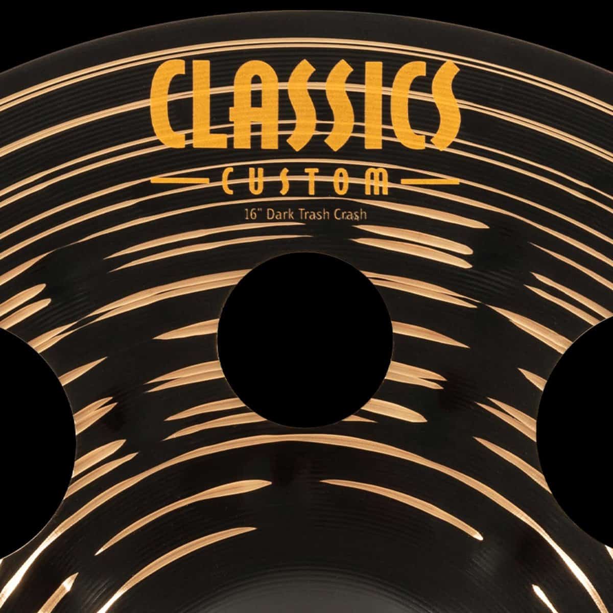 Platillos Meinl Classics Custom Dark 16" Trash Crash para - Imagen 4