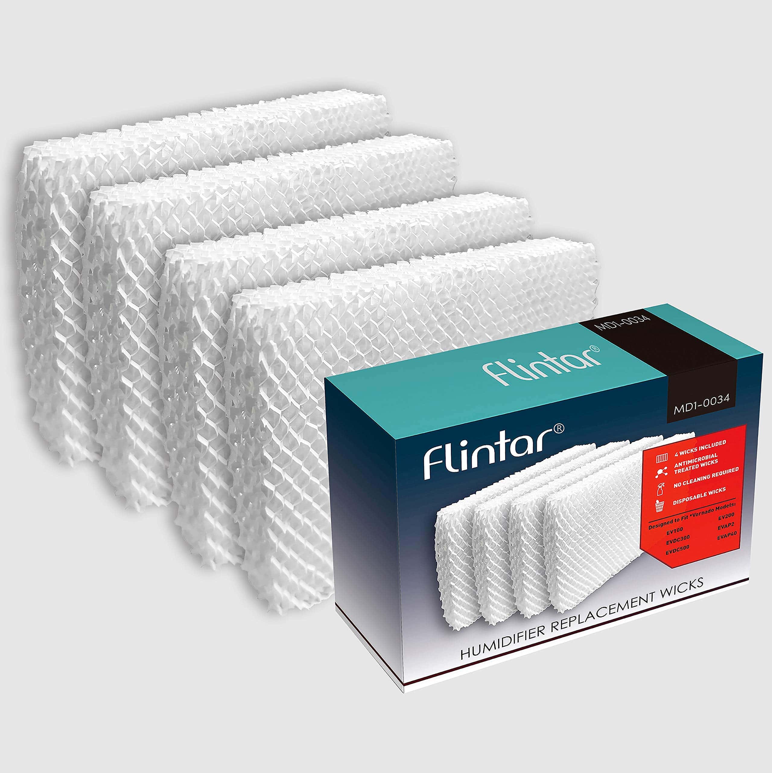 Filtros de mecha de repuesto para humidificador Flintar