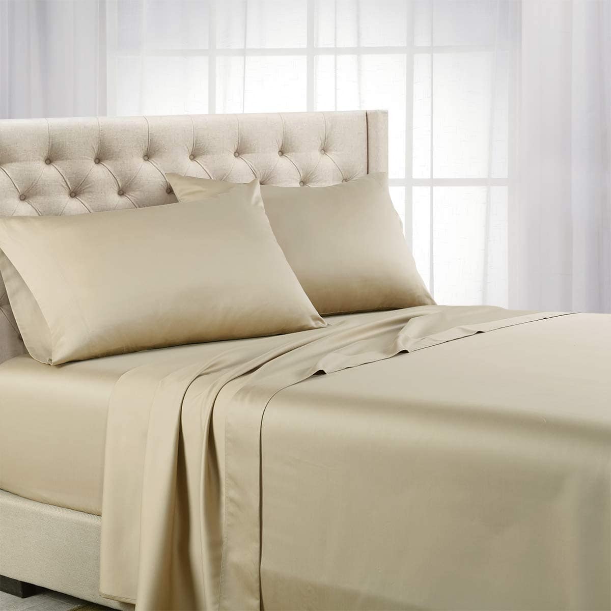 Fundas de Almohada ABRIPEDIC Tencel de Royal Hotel Bedding,
