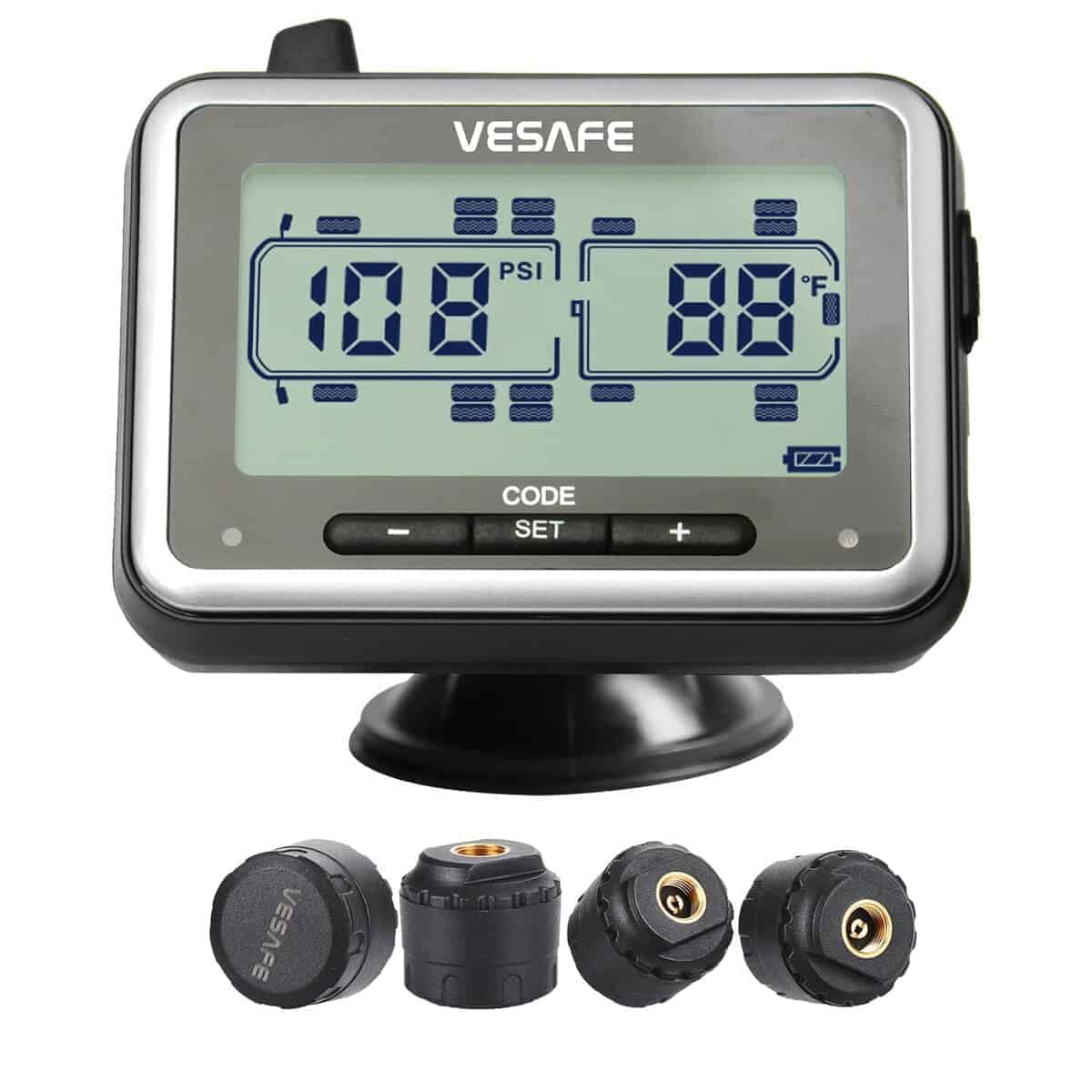 VESAFE TPMS, Sistema de monitoreo de presión de neumáticos