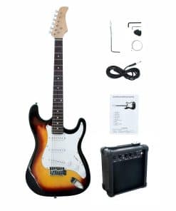 Guitarra Eléctrica de Tamaño Completo 39" para