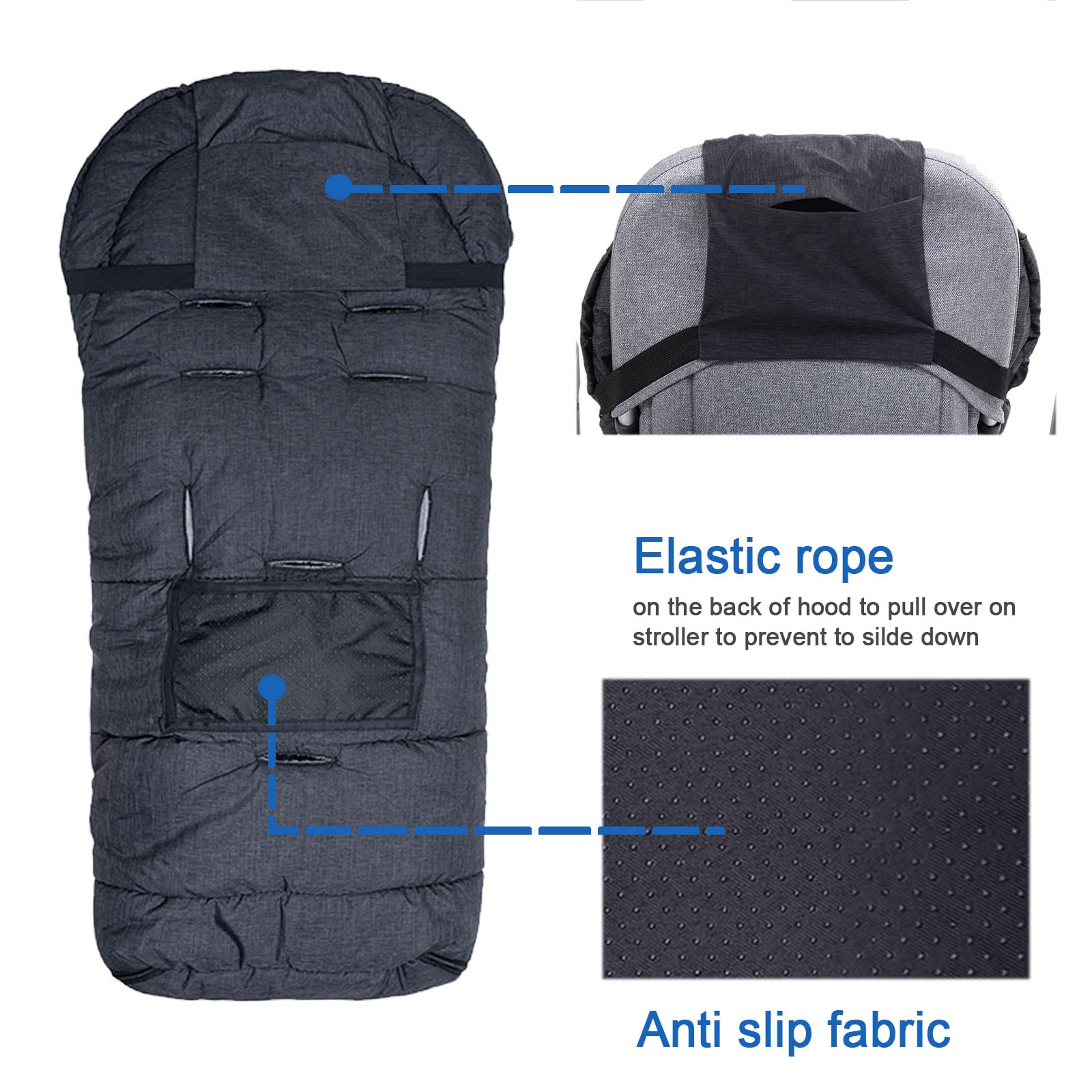 Bolsa de abrigo impermeable de invierno Yobee para - Imagen 4