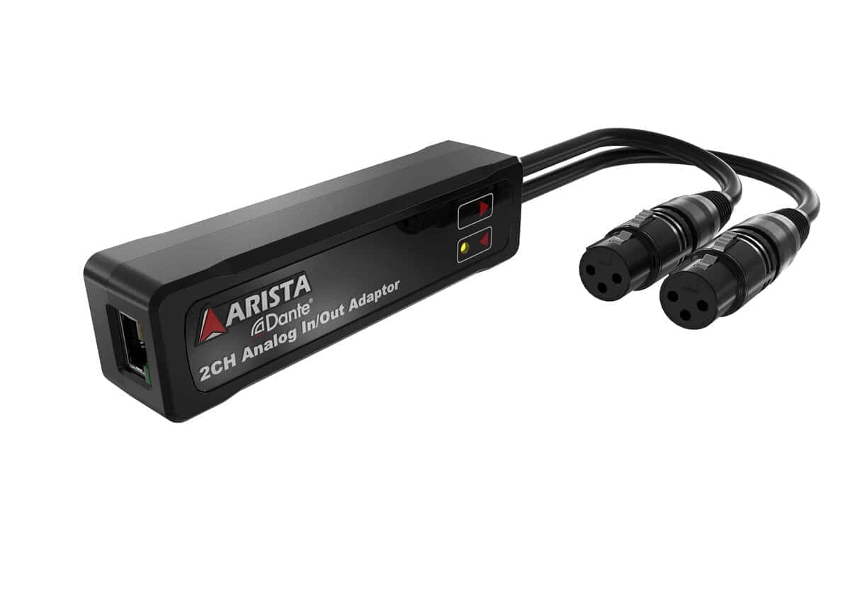 Conversor Dante de 2 canales Arista E-Vocal DUO