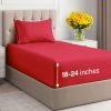 Juego de Sábanas Extra Profundas para Cama Twin - 3 Piezas