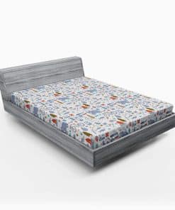 Sábana Ajustada de Lunarable para Camping, Tema de Hobby al