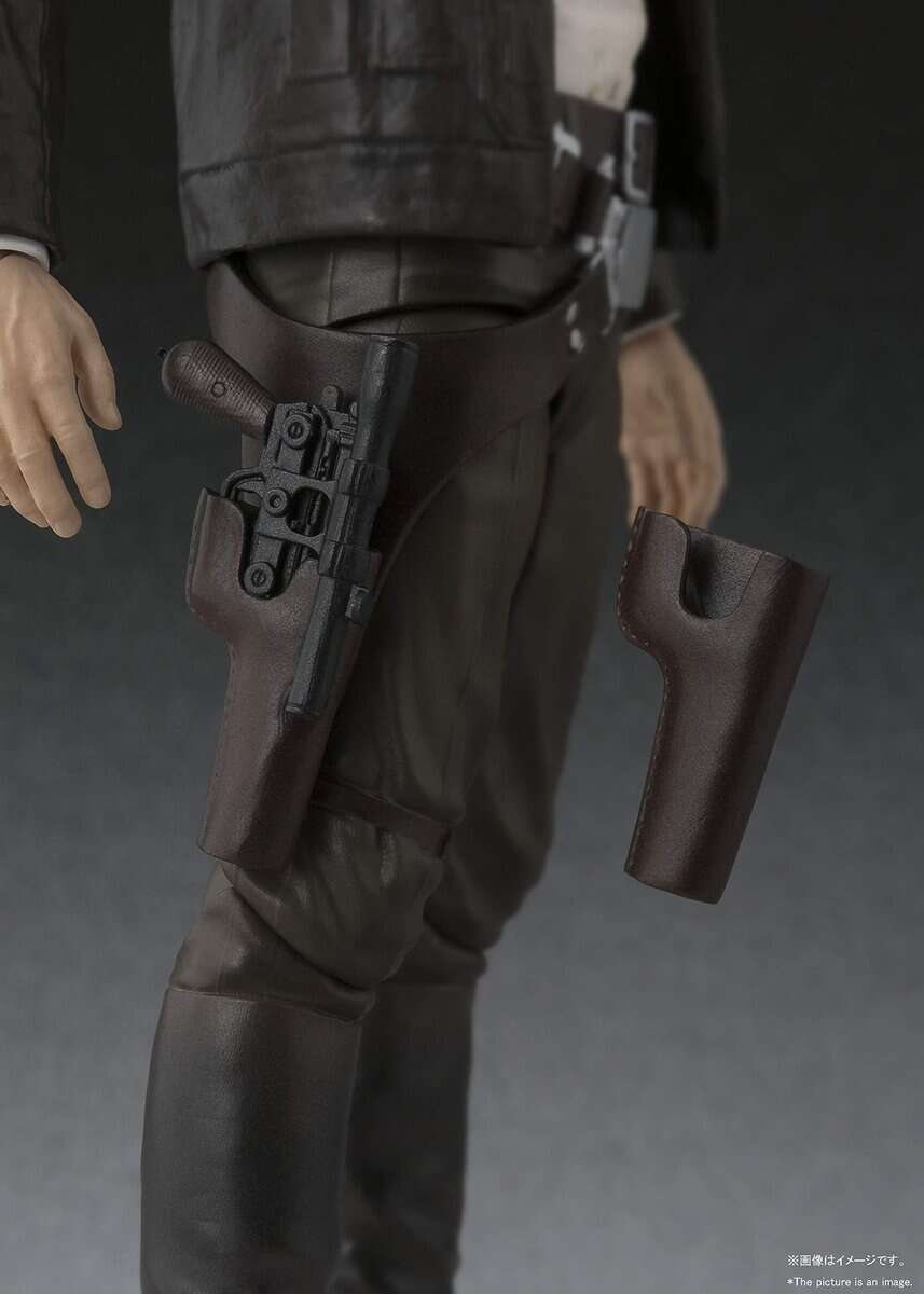 Bandai S.H.Figuarts Han Solo (The Force Awakens) Star Wars: - Imagen 6