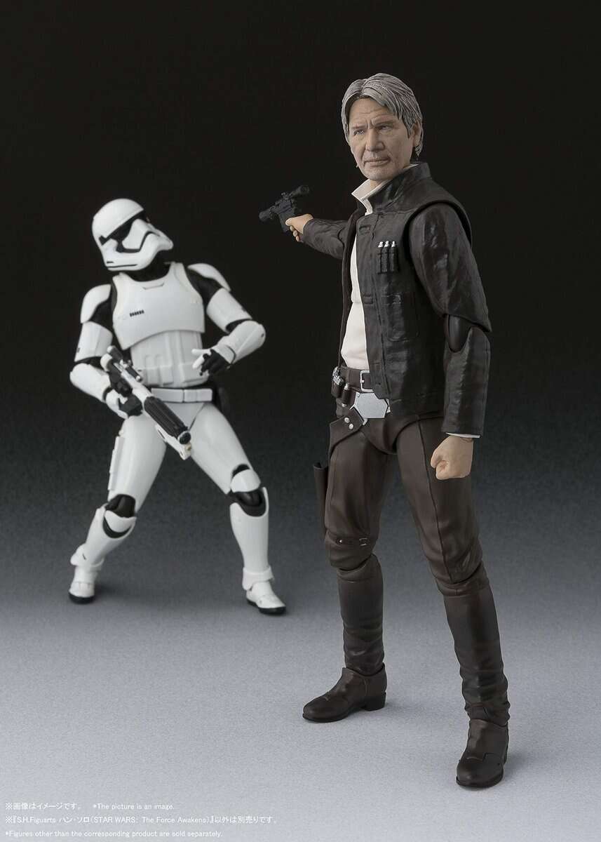 Bandai S.H.Figuarts Han Solo (The Force Awakens) Star Wars: - Imagen 8