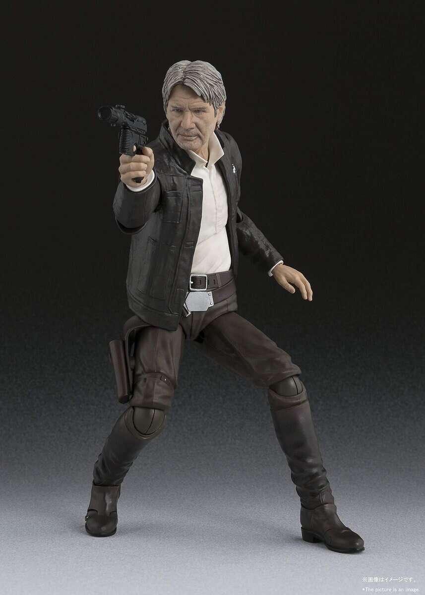 Bandai S.H.Figuarts Han Solo (The Force Awakens) Star Wars: - Imagen 9