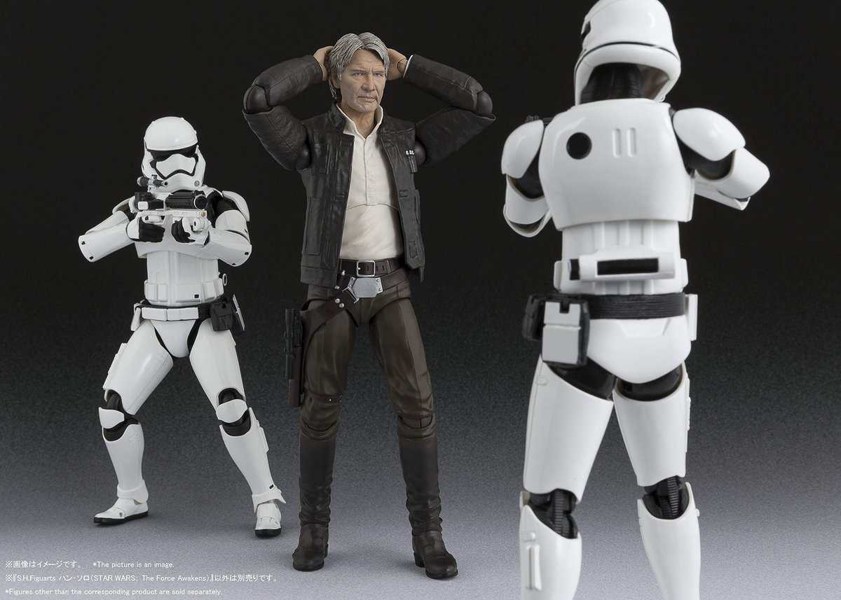 Bandai S.H.Figuarts Han Solo (The Force Awakens) Star Wars: - Imagen 10