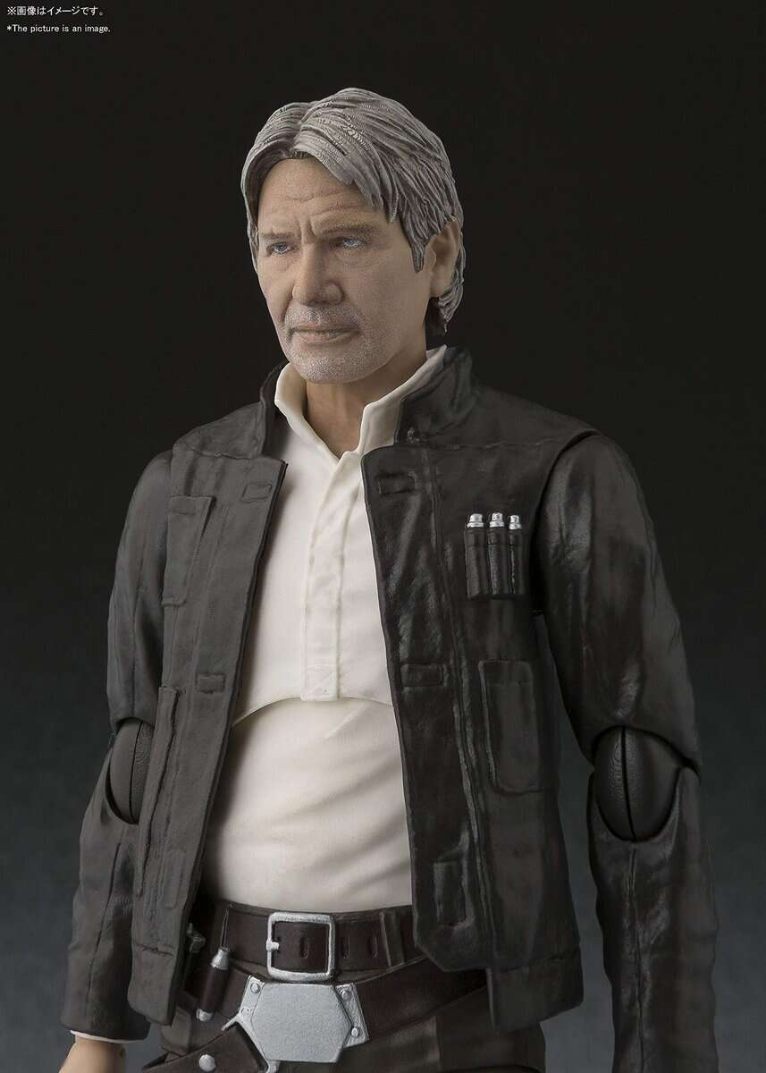 Bandai S.H.Figuarts Han Solo (The Force Awakens) Star Wars: - Imagen 5