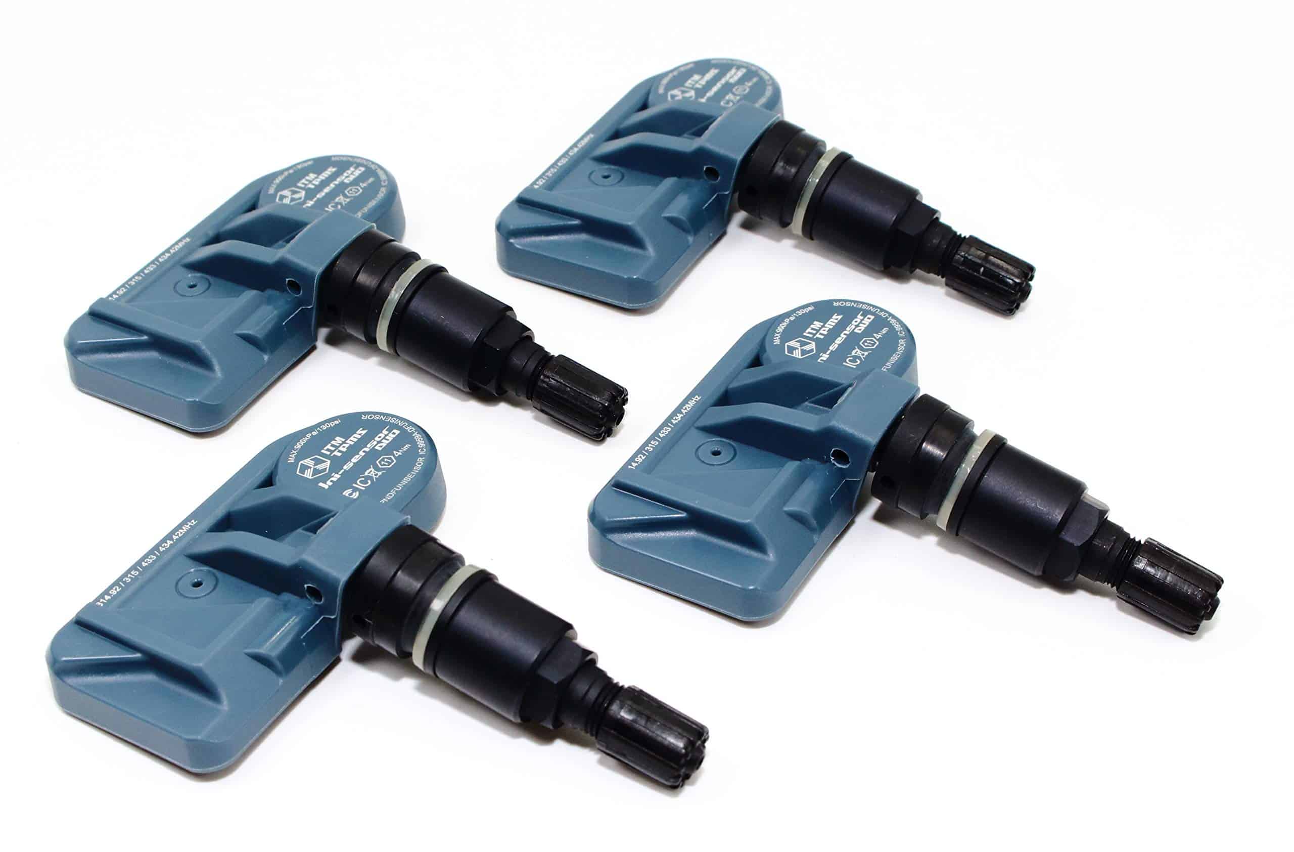 Set de 4 sensores de presión de neumáticos TPMS ITM 433mhz
