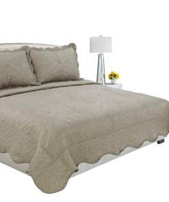 Juego de Colcha Acolchada de Verano Ultra Suave con 2