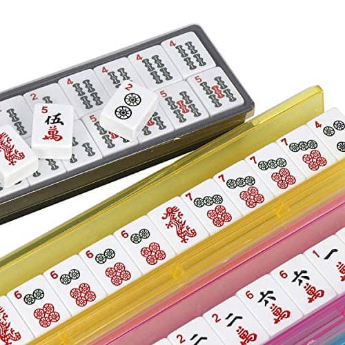 Set de Mah Jongg Mahjong Americano de HNDTEK 166 Fichas, 4 - Imagen 6