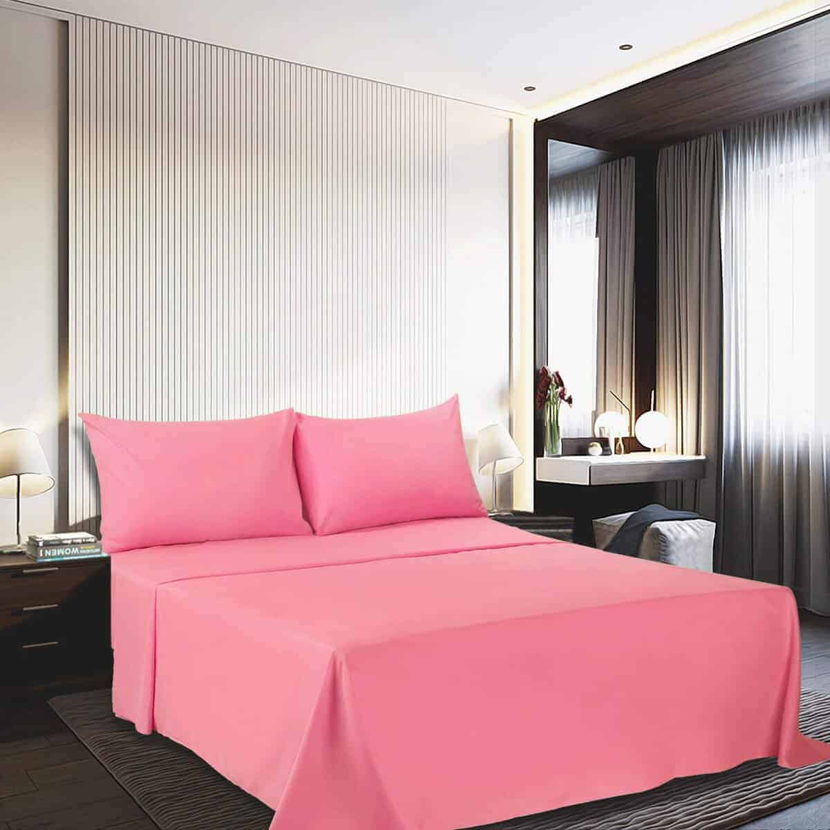 Juego de Sábanas Queen Size de 400 Hilos de Algodón de la - Imagen 3