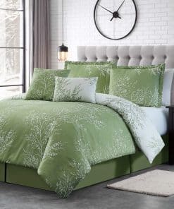 Juego de Edredón King Size de 6 Piezas de Linen Spirit -